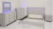 Zyniden - Silver - Full Upholstered Panel Headboard