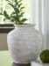 Meadie - Distressed White - 12" Vase