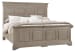 Heritage - King Mansion Bed - Graystone