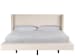 Weekender Coastal Living Home - Sainte-Ann Upholstered King Bed - Pearl Silver