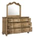 Weston Hills - Dresser With Mirror - Flax Seed