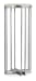 Melange - Marin 36" Accent End Table - Pearl Silver