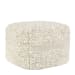 Sinclair - Pouf - Ivory