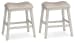 Skempton - Upholstered Stool (Set of 2) - White