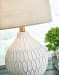 Wardmont - White - Ceramic Table Lamp 