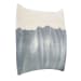 Cora - TL Pillow - Natural / Denim Blue