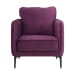 Rae - Chair - Lavish Purple Velvet
