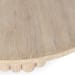 Tiber - 70" Round Dining Table - Cream Washed