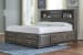 Caitbrook - Gray - 5 Pc. - Dresser, Mirror, California King Storage Bed With 8 Drawers