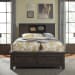 Thornwood Hills - King Bookcase Bed - Dark Brown