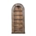 Tall Arch Bookcase - Light Brown