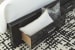 Starberry - Black - King Panel Bed with 2 Storage Drawers