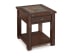 Roanoke - Rectangular Lift Top Cocktail Table With 2 End Tables And Sofa Table - Cherry And Slate
