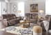Wurstrow - Umber - 3 Pc. - Power Sofa, Loveseat, Recliner