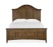 Bay Creek - Complete King Arched Bed With Regular Rails - Toasted Nutmeg