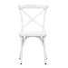 Vintage Series - X Back Side Chair - Antique White