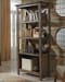 Johurst - Grayish Brown - Large Bookcase