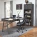 Raventown - Grayish Brown - Home Office Desk