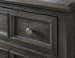 Calistoga - 9 Drawer Dresser - Weathered Charcoal