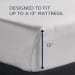Linens - Tempur Luxe Egyptian Cotton Sheet Set - White - Split King