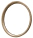 Leeza - Round Mirror - Brown