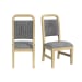 Ridgemont - Dining Side Chair (Set of 2) - Natural / Gray
