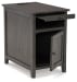 Treytown - Gray - Chair Side End Table