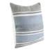 Stillness - ST Lima Pillow - Capri Blue/Dark Gray