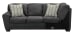 Ambee - Slate - Left Arm Facing Sofa 3 Pc Sectional