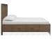 Lindon - Complete King Panel Bed With Storage Rails - Belgian Wheat