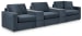 Modmax - Ink - 5-Piece Sectional With 2 Storage Consoles, With Laf Corner Chair And Raf Corner Chair