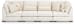 Donelson Creek - 4-Piece Sectional - Vanilla
