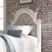 Magnolia Manor - Twin Upholstered Panel Headboard - White