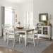 Whitney - 5 Piece Rectangular Table Set - White