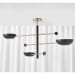 Swinger - 3 Light Pendant - Black