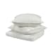 Bari - 2 Piece Velvet Twin Quilt Set - Cloud