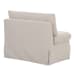 Fable - Slipcover Dining Chair And Half - Beige