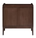 Walnut Reeded Chest of Drawers