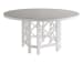 Island Classic - Round Dining Table - White