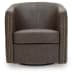 Brentlow - Granite - Swivel Accent Chair