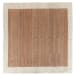 Serene - 8' x 8' Frame Area Rug - Natural/Ivory