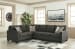 Lucina - Charcoal - 3-Piece Sectional