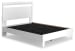 Flannia - White - 3 Pc. - Dresser, Queen Panel Platform Bed