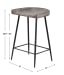 Cordova - Carved Wood Counter Stool