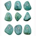 Pebbles - Wood Wall Decor (Set of 9) - Aqua