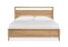 Somerset - Complete Queen Panel Bed - Light Brown