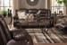 Vacherie - Chocolate - 2 Pc. - Reclining Sofa, Loveseat