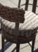 Kilimanjaro - Swivel Bar Stool - Dark Brown