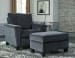 Abinger - Smoke - 2 Pc. - Chair with Ottoman