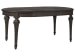 Cohesion Program - Aperitif Round/Oval Dining Table - Dark Brown - Wood